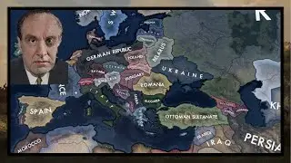 HOI4 Shadows over Europe: Map Showcase(What if nobody won WW1 and Germany went Marxist)