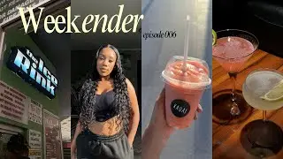 the weekender 006: lunch date, 6:30 am hiking ice skating & more! 🧚🏽‍♀️