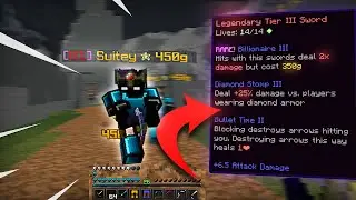 Enchanting the BEST HUNTING SWORD in the Game - Hypixel Pit