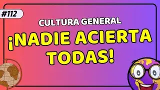 ☑️ ​Solo para Expertos: ¿Cuántas de Estas 40 Preguntas de CULTURA GENERAL Puedes Responder? 🤯🎓✨ #112