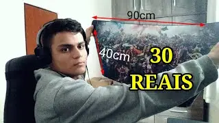 MOUSE PAD GAMER GIGANTE 90X40/XBOM BARATO!!