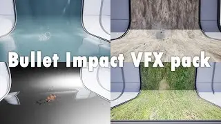 Bullet Impact VFX Pack - Unreal Engine Marketplace Asset