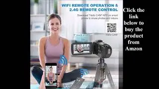 8K 64MP Videokamera Camcorder