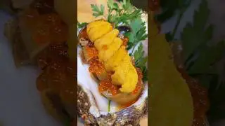 🇯🇵Extra large rock oysters sauteed with butter🦪 #shorts