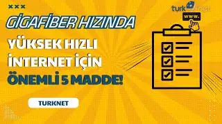 Yüksek Hızlı İnternet İçin Dikkat Etmeniz Gereken 5 Madde