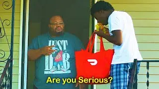 Eating People’s DoorDash Food