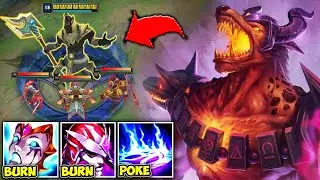 THIS ANNOYING POKE NASUS BUILD IS TAKING OVER HIGH ELO! (MAKE THE ENEMY RAGE)