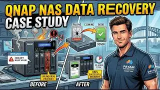 QNAP NAS won't mount RAID 6 volume after restarts, with a hidden failing drive