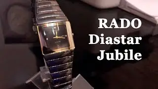 Rado Diastar Jubile Date Quartz Mens Watches Ceramic 152.0332.3