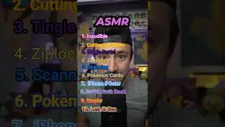 10 OG ASMR Triggers 1 Minute | 