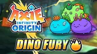 BEST AXIE ORIGIN DINO FURY TEAM | AXIE INFINITY ORIGIN TOP 100 BUILD