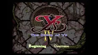 [PCエンジン]イースⅣ / YS IV