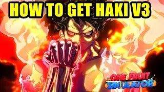 One Fruit Simulator - How To Get Haki V3 (Armament Haki V3)