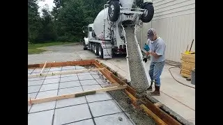 Garage Build: Foundation with Time Lapse
