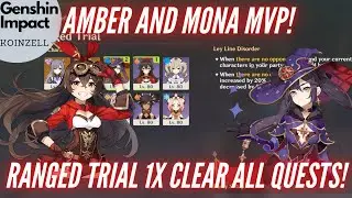 Battlefront Misty Dungeon Ranged Trial Easy 1 Time Clear All Achievements!