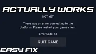 How To FIX Error Code 43 In VALORANT