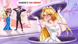 I had to run away from the groom who frightened me.