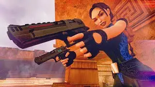 Tomb Raider I Remastered MODS 18 Magnums secret! Colosseum end Blue Sola wetsuit