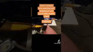 Ender 3 Screen menu random menu selection and beeping fixed 