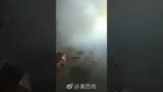 喜庆烟花变成恐怖火炮