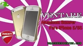 Draco Design Bumper De Metal iPhone 5 /5s (Ducati)