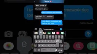 Tiktok Homework Sticker Text Prank by zar.r 