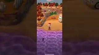 Catching Tuna in Animal Crossing Pocket Camp on iPhone X