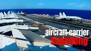Chinese People's Liberation Army Shandong aircraft carrier