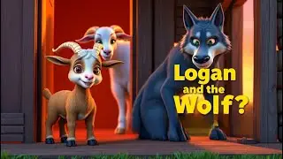 The Brave Little Goat vs. The Sneaky Wolf 🐐🆚🐺 | Suspenseful Kids Story with a Smart Twist!
