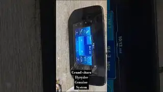 Grand vitara Hyryder original stereo brand new wireless carplay android auto system original suzuki