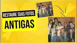 RESTAURE fotos ANTIGAS pelo CELULAR com 1 CLIQUE