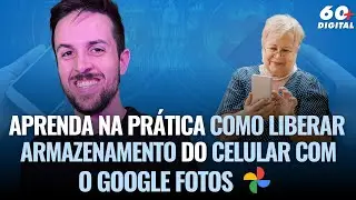 Aprenda na prática como liberar armazenamento do celular com o Google fotos.
