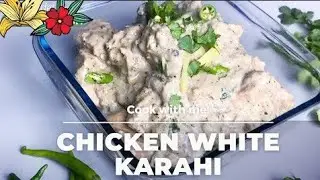 Chicken White Karahi | Chicken Karahi Restaurant Style | Easy Chicken White Karahi Fatimas Kitchen