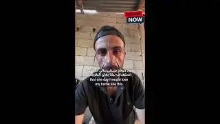The Heartbreaking Moment a Father Loses Everything to the Israel Bombardment 