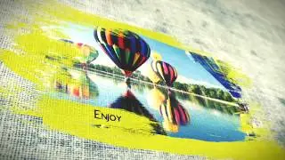 Paint Brush Photo Slideshow (After Effects Template)