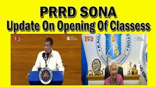 PRRD SONA Statement on Opening of Classes July 27, 2020