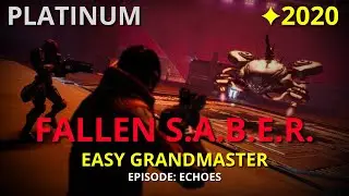 Fallen S.A.B.E.R. - Easy 2020 Grandmaster Nightfall | Destiny 2 (PS5)