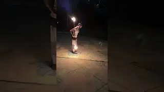 Cum a fost la Fire Spinning #bts