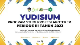 Yudisium Program Studi Profesi Apoteker - Periode 3 Tahun 2023