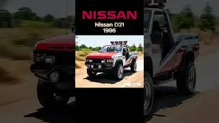 Datsun/Nissan Pickups Evolution (1935-2025)