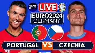 🔴PORTUGAL vs CZECHIA LIVE | EURO 2024 | Full Match LIVE Today