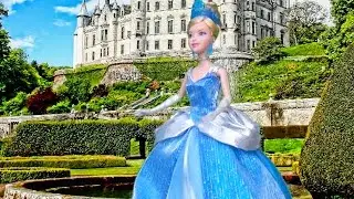 Barbie Fairytales | Cinderella Story with Toys and Dolls | Family Fun Videos