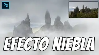 ☁️ Crear NIEBLA PHOTOSHOP | 2️⃣ Métodos sencillos y rápidos 🖌️