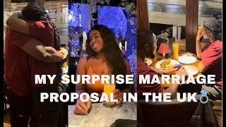 I SAID YESSSSS💍💍🥳🥹😍🥰❤️ |Surprise Proposal/Engagement in the United Kingdom|