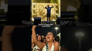 Il capo di tutti capi 🫡 #natosywaor #asaprocky #concierto #live