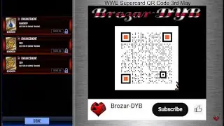 WWE Supercard - S9 QR Code 3 May