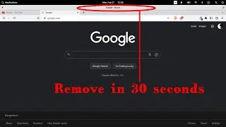 How to remove title bar on Chrome/Brave browser in Ubuntu/Elementary