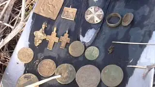 Мега Удачный коп 2017!!! Нагрудный знак Пажеского корпуса Его Величества. И монеты. крестики #76