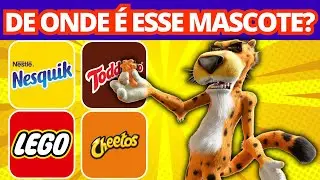 DE ONDE É O MASCOTE? 20 DESAFIOS IRADOS 🔥 #quiz #challenge #fypシ