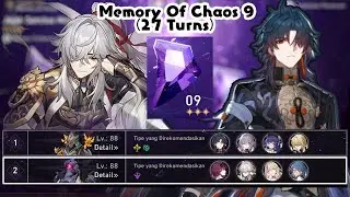 [Memory Of Chaos 9] Blade E0 & Jinyuan E0 - Honkai Star Rail